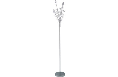 HOME Belize 3 Light Floor Lamp - Clear.